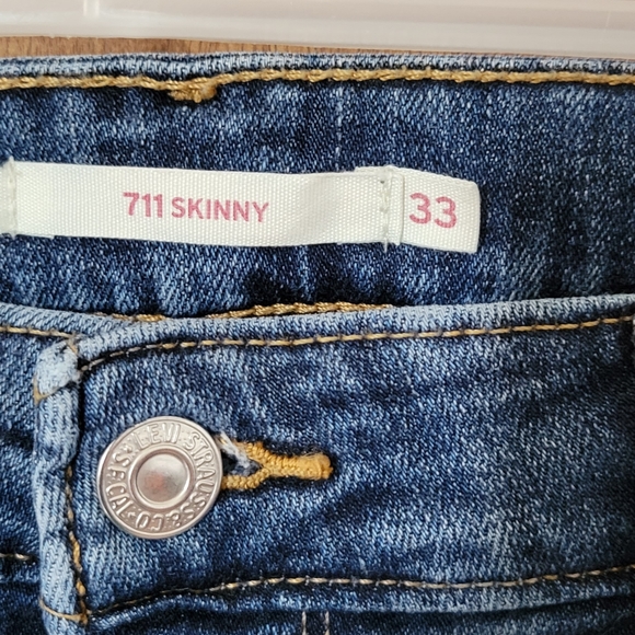 Levi 711 skinny jeans size 31 - Picture 3 of 3